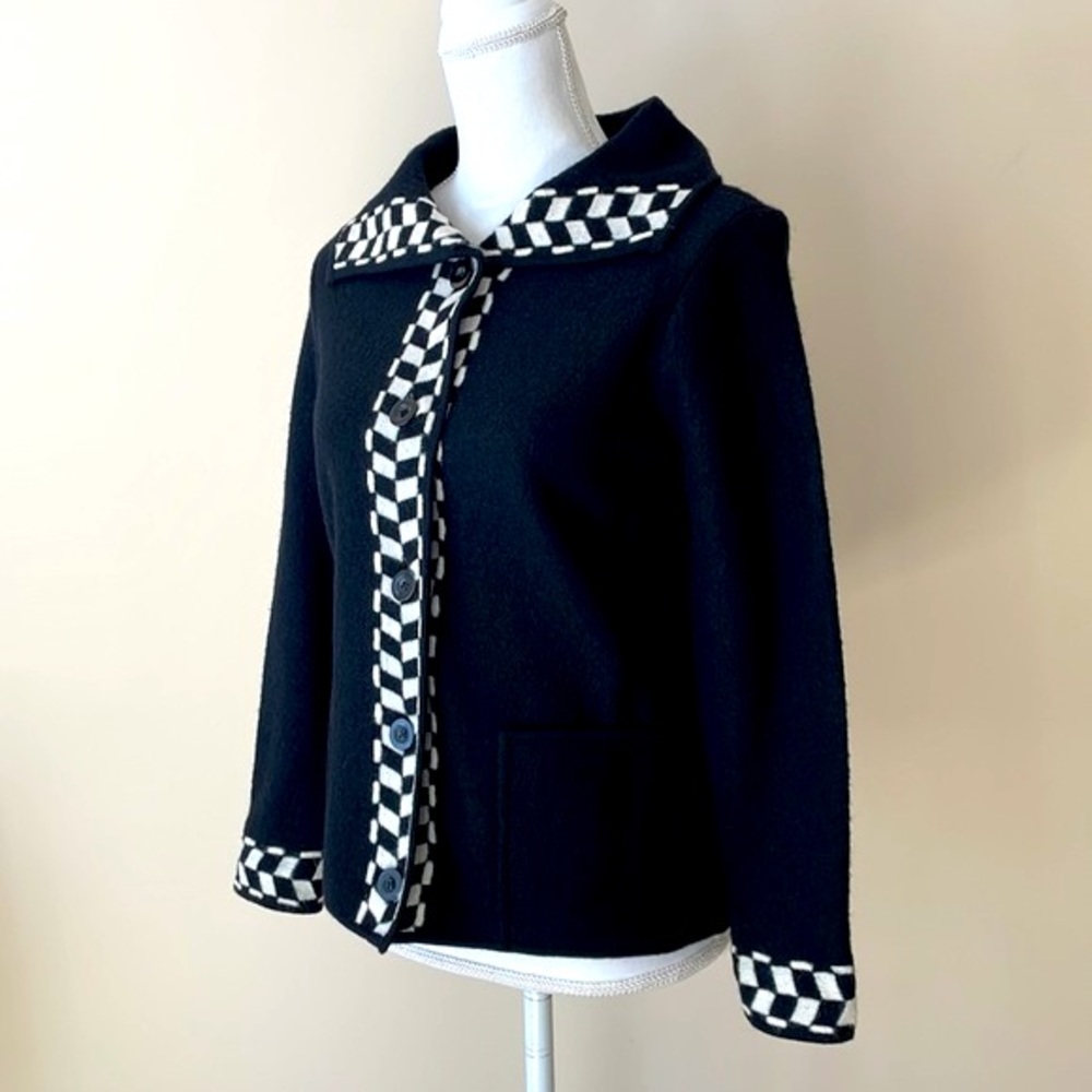 Talbots Wool Knit Cardigan Jacket - Picture 3 of 9